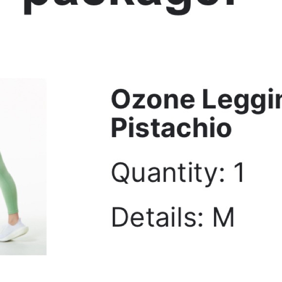 Brand new Alphalete Ozone Leggings - Picture 3 of 3